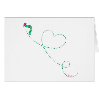 "Love Bug" Caterpillar Cards