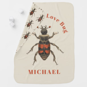 Love Bug Custom Neutral Baby Blanket