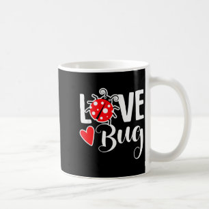 Love Bug Cute Valentine's Day Party Ladybug Coffee Mug