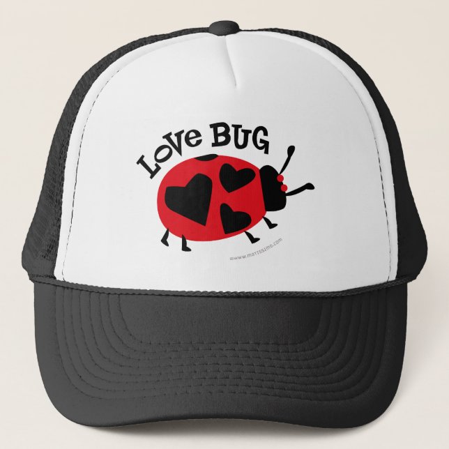 Love Bug Gifts Trucker Hat (Front)