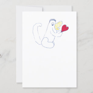 Love Bug Invitation Card