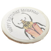 Love Bug Kids Birthday Sugar Cookies (Angled)