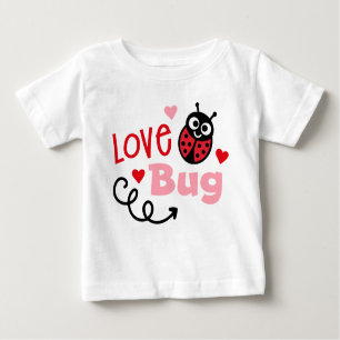 Love Bug Ladybug Baby T-Shirt
