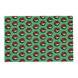 Love Bug Ladybug, Cute Cartoon Valentine’s Day Placemat