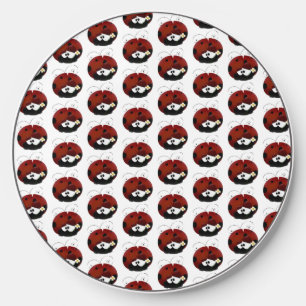 Love Bug Ladybug, Cute Cartoon Valentine’s Day Wireless Charger