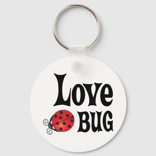 Love Bug - Ladybug Keychain (Front)