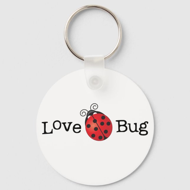 Love Bug - Ladybug Keychain (Front)