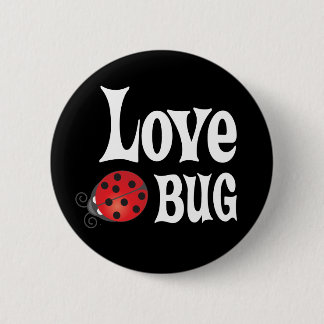 Love Bug - Ladybug Pinback Button