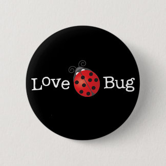 Love Bug - Ladybug Pinback Button