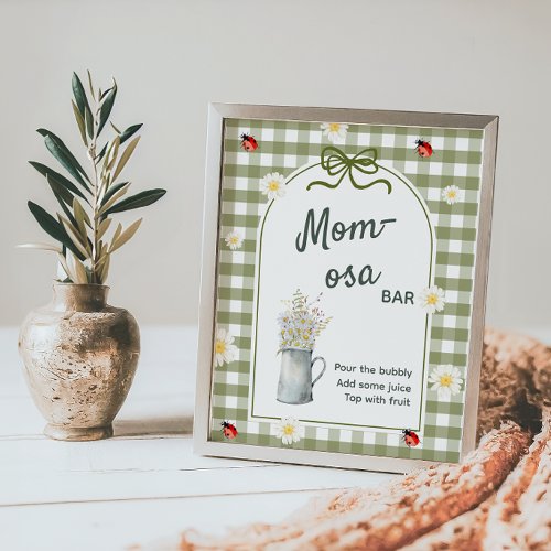 Love Bug Momosa Bar Baby Shower Sign