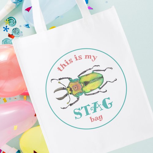 Love Bug Stag Swag Bag Party Favor