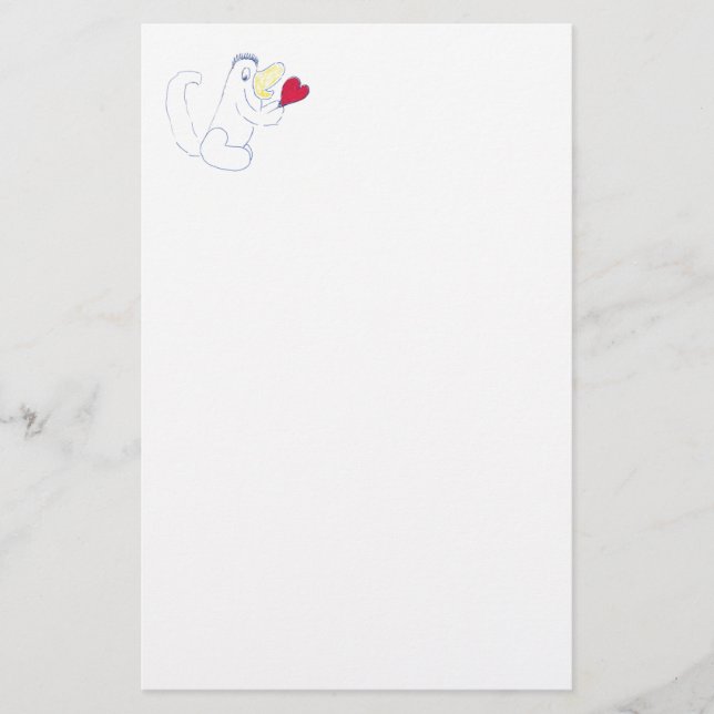 Love Bug Stationery (Front)