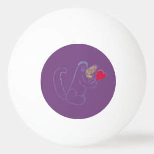 Love Bug Three Star ping Pong Ball