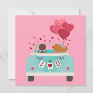 Love Bug Wedding Announcement Custom Save the Date