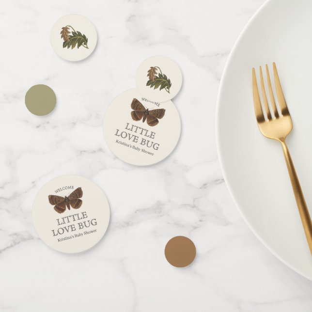 Love Bug Woodland Baby Shower Confetti (Group)