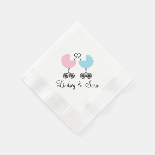Amazon Com Baby Shower Napkins And The Story Begins 100