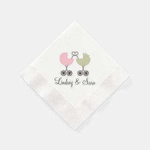 baby carriage napkins