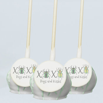 Love Bugs And Kisses Party Cake Pops by tiffjamaica at Zazzle