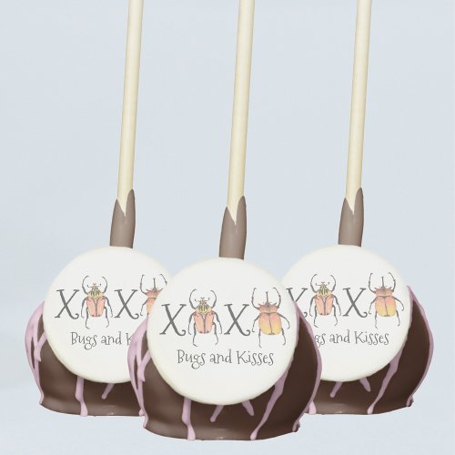 Love Bugs and Kisses Party Cake Pops