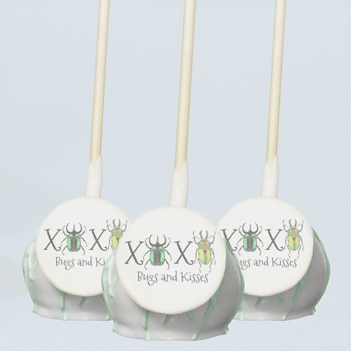 Love Bugs and Kisses Party Cake Pops