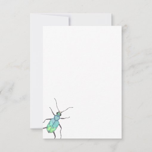 Love Bugs Beetles Thank You Card Zazzle