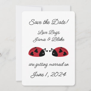 Love Bugs - Customizable Save the Date