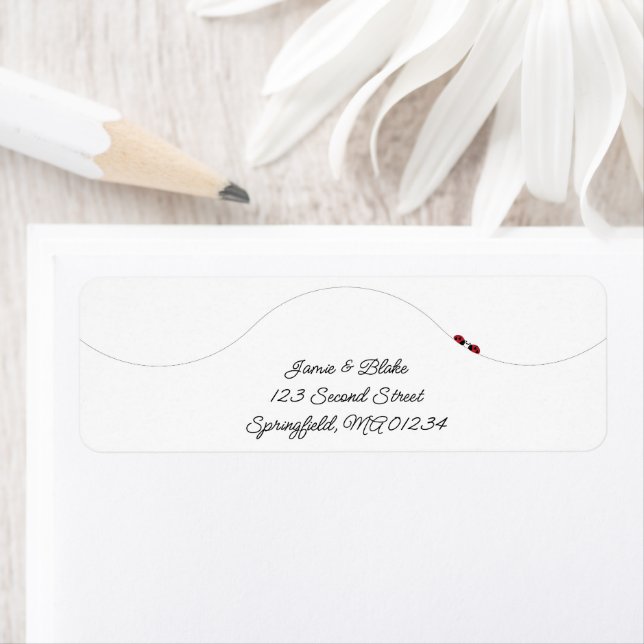 Love Bugs Label (Insitu)