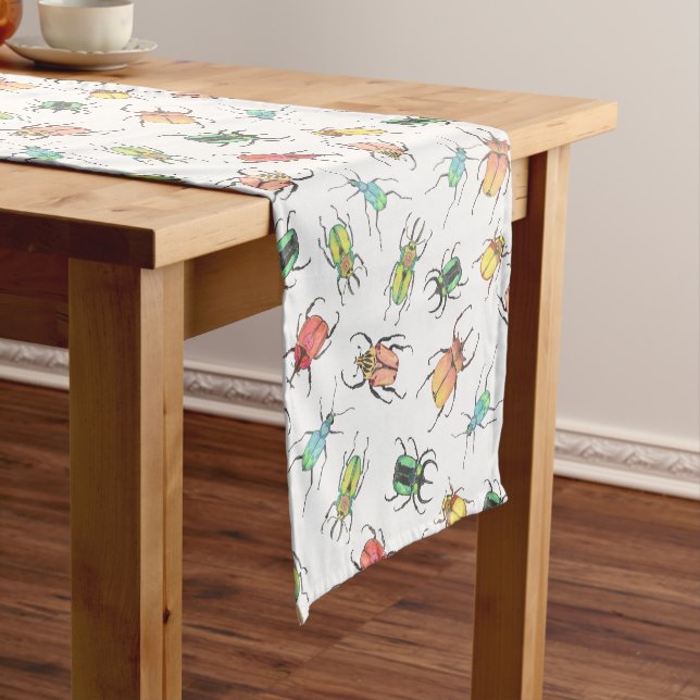 Love Bugs Party Short Table Runner (In Situ)