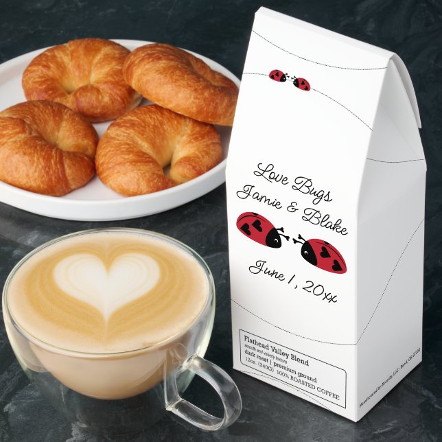 Love Bugs, Personalize Roasted Coffee (Breakfast)