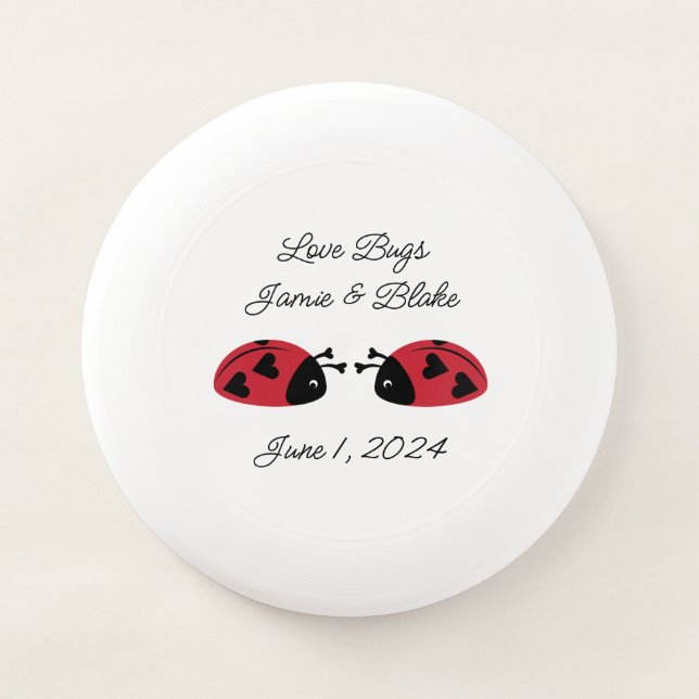Love Bugs, Personalize Wham-O Frisbee (Front)