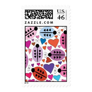 Love Bugs stamp