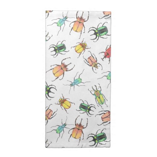 Love Bugs Valentine Beetles Kids Cloth Napkin