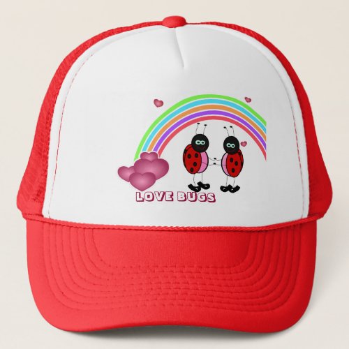 Love bugs Valentines Day Hat