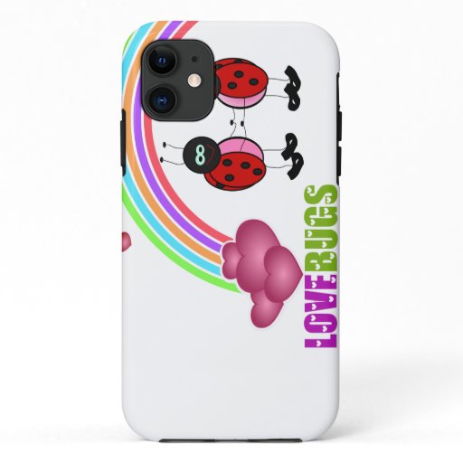 Love bugs Valentine's Day iPhone 3G/3GS Cases