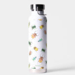 Love Bugs with Personalized Name Water Bottle<br><div class="desc">Don't lose your water bottle in the crowd ever again with this one of a kind beetle pattern Love Bugs waterbottle! Add your name for a custom,  personalized label so you'll always know which bottle is yours,  and so will everyone else. Perfect for school and your beetle loving kids!</div>