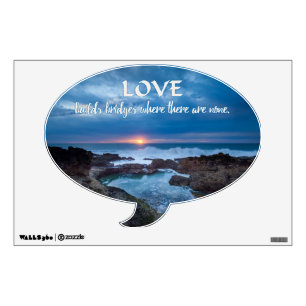 Love Builds Bridges wall decals