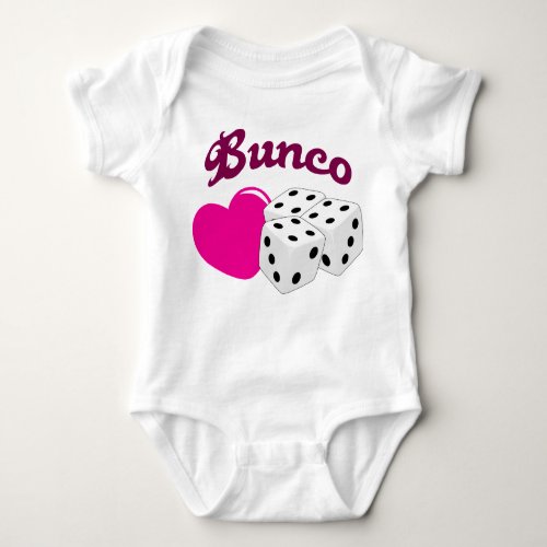 Love Bunco Baby Bodysuit