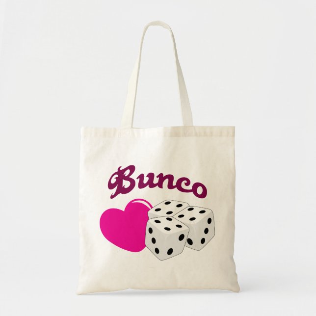 Love Bunco Tote Bag (Front)