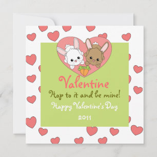 Love Bunnies Holiday Card