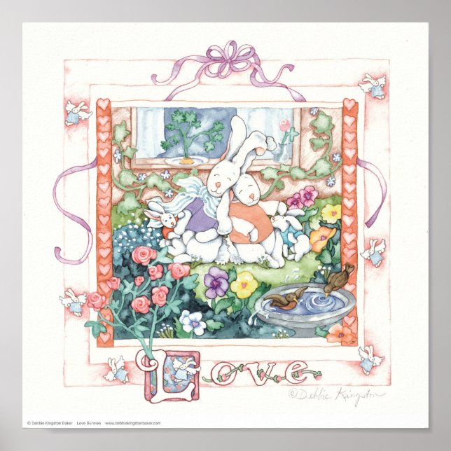 Love Bunnies Poster (Front)