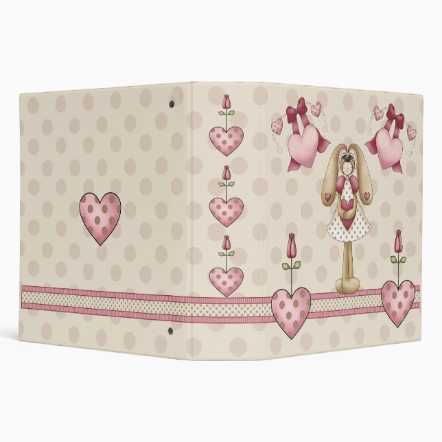 Love Bunny (2" Photo Binder) Binder (Background)