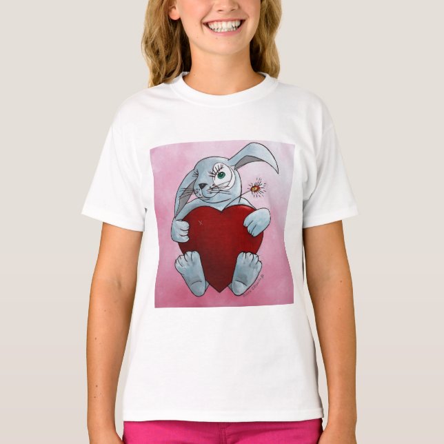 Love Bunny kid's t-shirt (Front)