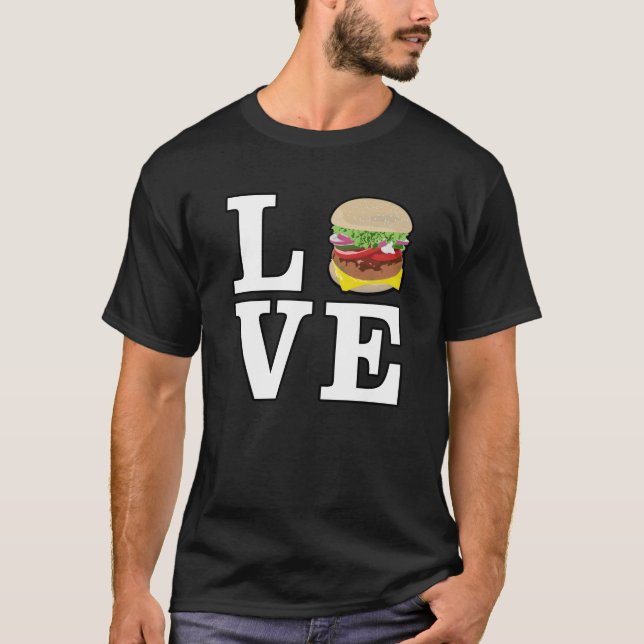 Love Burger T-Shirt (Front)