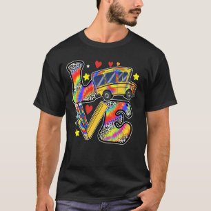 Love Bus Driver Life School Bus Driver Retired Dri T-Shirt