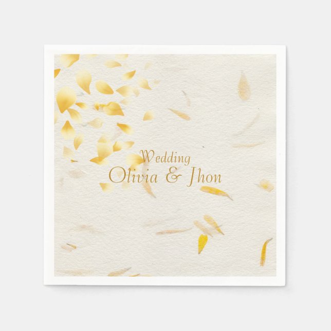 Love butterflies napkins (Front)