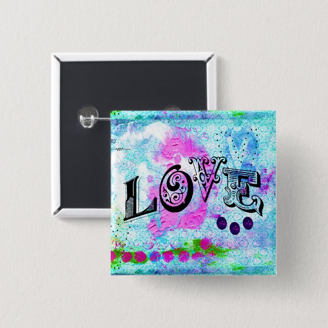 Love Button (Front & Back)