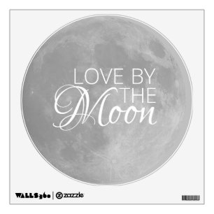 Love By The Moon Wall Decal