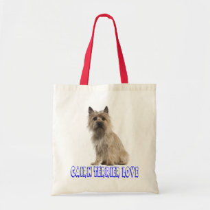 Love Cairn Terrier Puppy Dog Beach Tote Bag