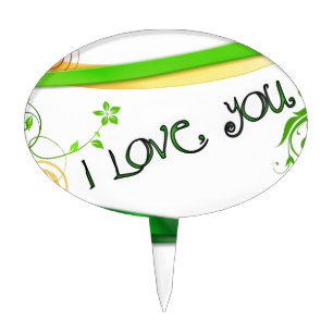 Love Cake Topper