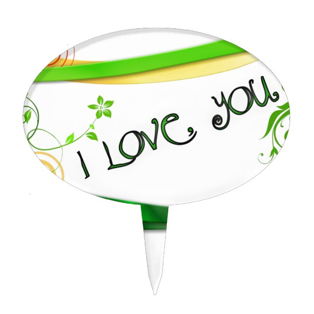 Love Cake Topper (Front)